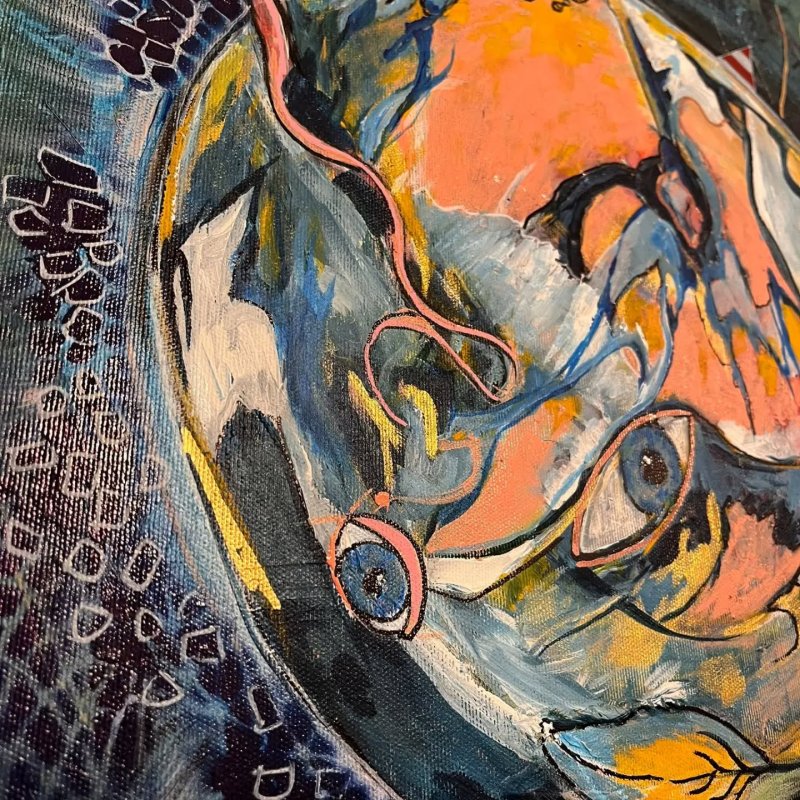 Birth of the world, Painting VOlgArt