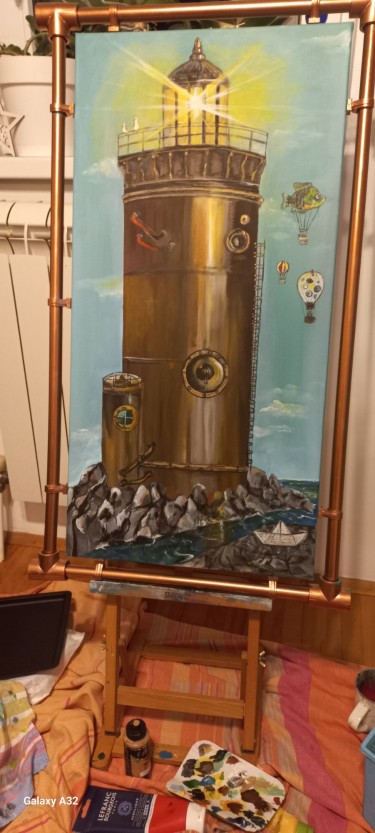 Lighthouse, Painting VOlgArt