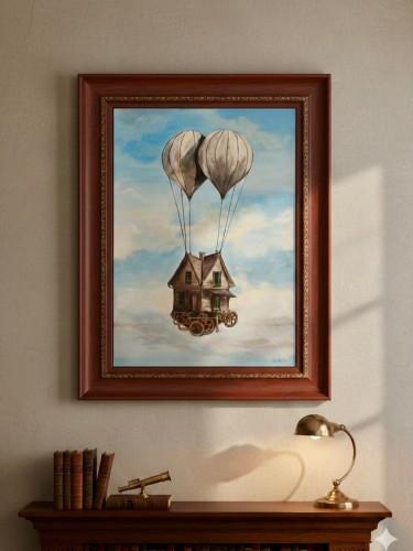 Reflection of the load-bearing, Painting VOlgArt