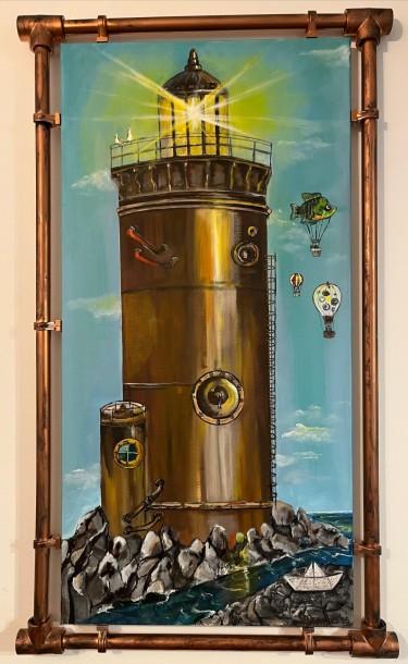 Lighthouse, Painting VOlgArt
