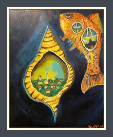 Inner cosmos, Painting VOlgArt