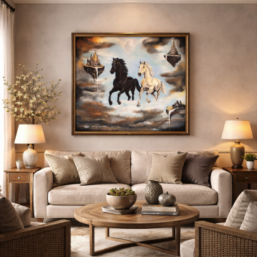 Heavenly Passage, Painting VOlgArt