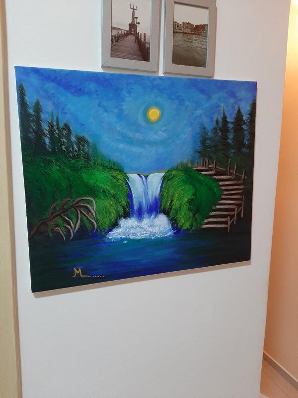 Vodopad želja, Painting Marija Vujackov