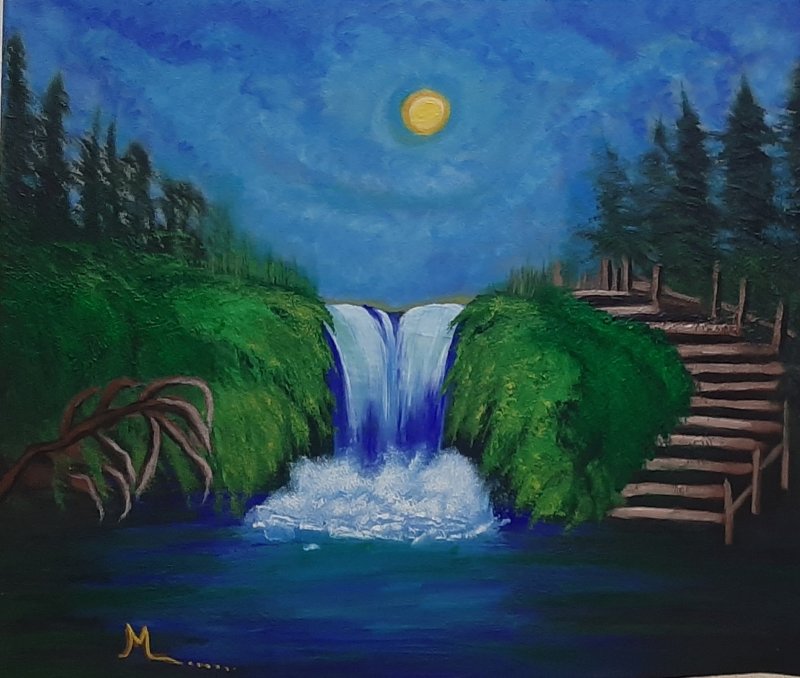 Vodopad želja, Painting Marija Vujackov