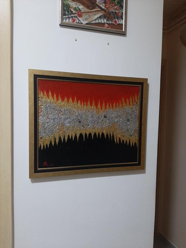 Razbijeno staklo, Painting Marija Vujackov