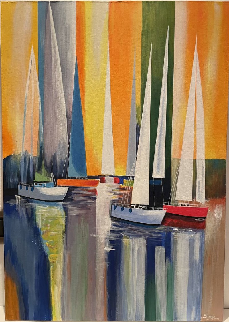 Jedrilice, Painting Vulikic Stanislava Staša