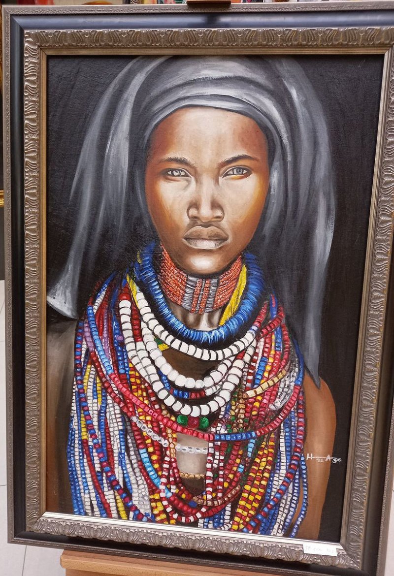 East coast girl, Painting exotic gallery