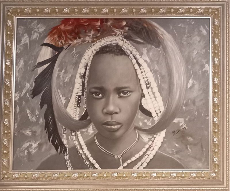 native girl, Painting exotic gallery