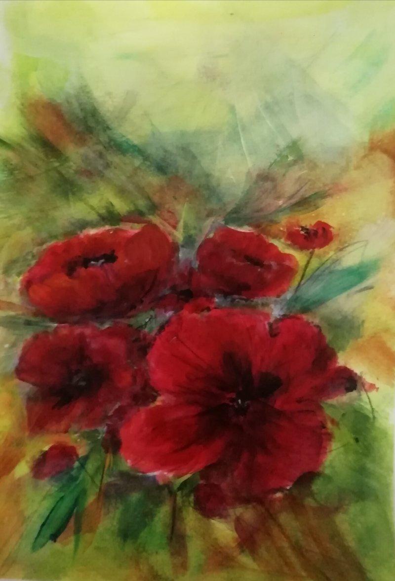 Makovi , Painting Svitac Studio