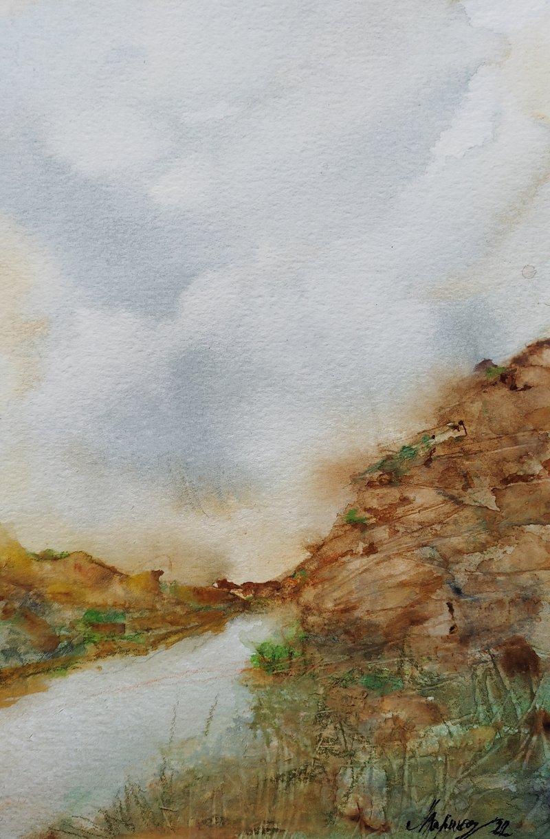 A break, Painting Svitac Studio