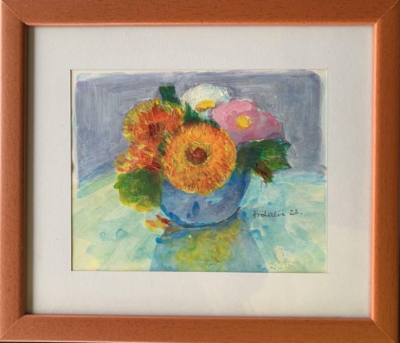 Flowers, Painting Mladen Ardalic