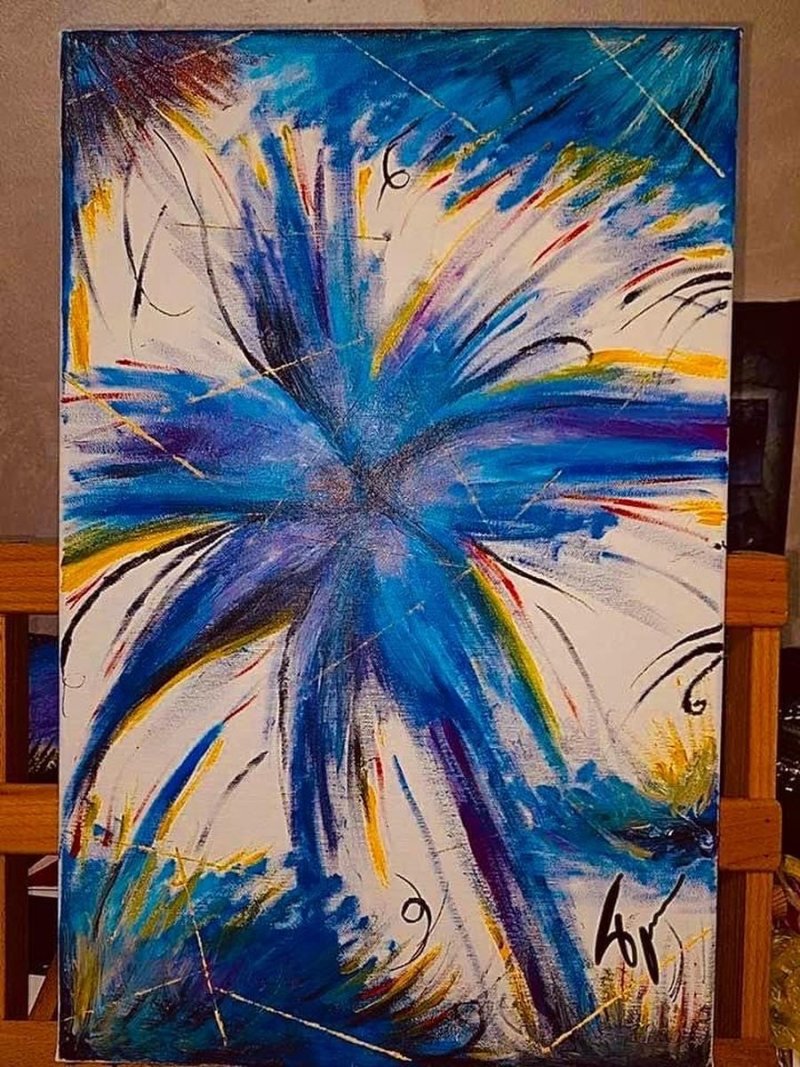 HAPPINESS, Painting Stojadinovic Branka