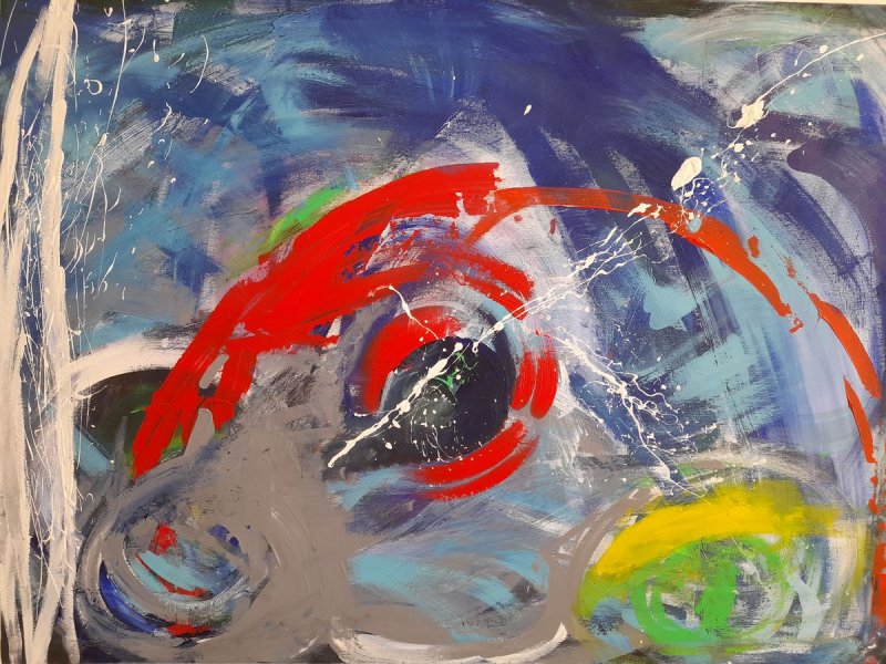 A journey through time, Painting Veljovic Dragana
