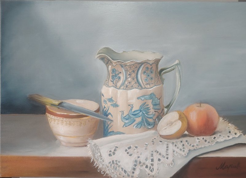 Still life, Painting Maric Dejan