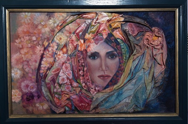 Portret žene, Slika Jelena Čupić