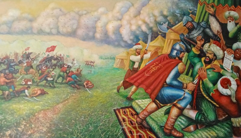 Battle on Kosovo, Painting Cvetkovic Slobodan