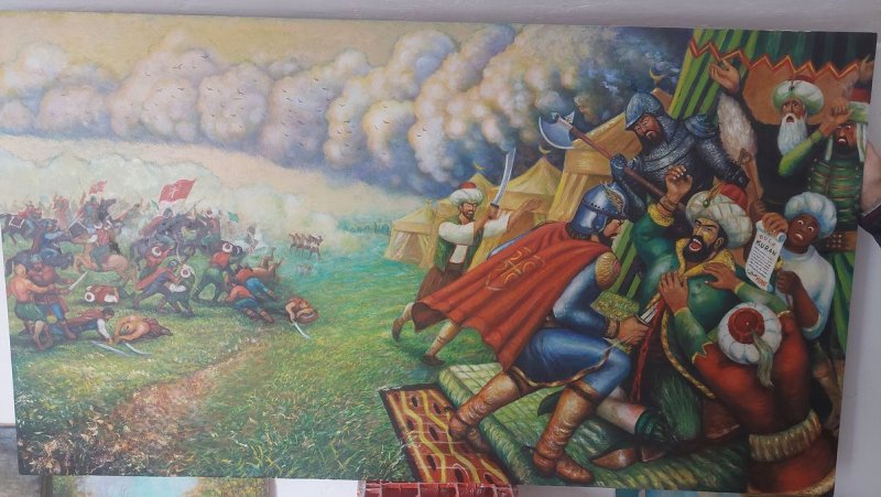 Battle on Kosovo, Painting Cvetkovic Slobodan