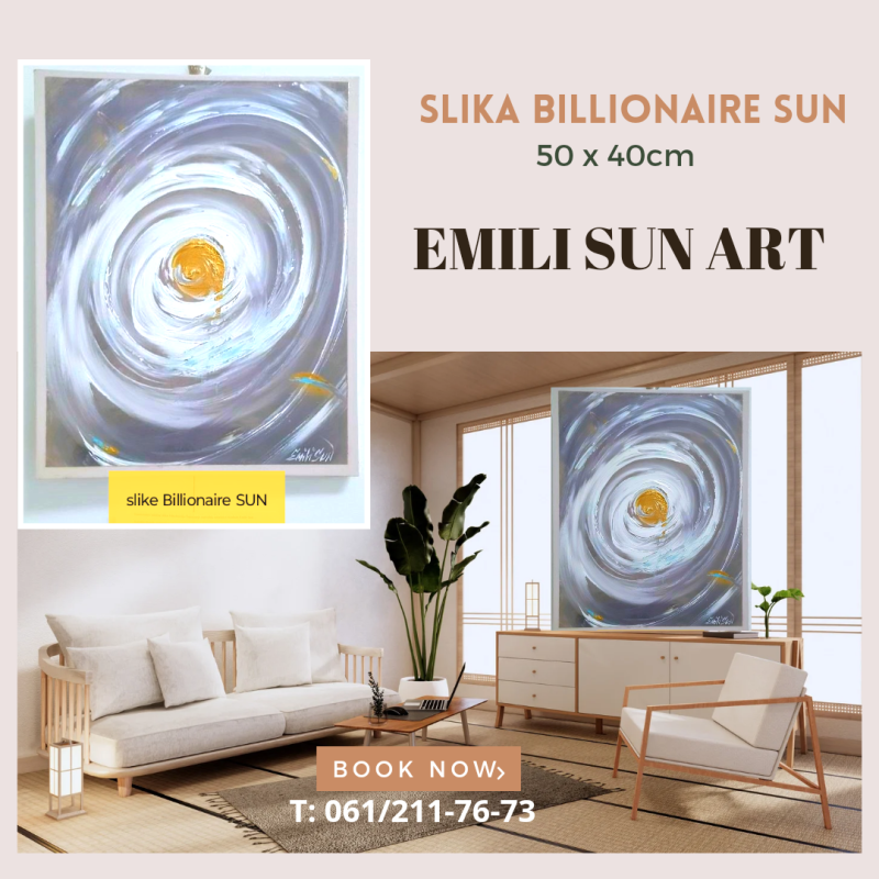 BILLIONAIRE SUN, Painting Emili Sun