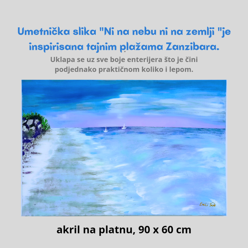 Neither in heaven nor on earth, Painting Emili Sun