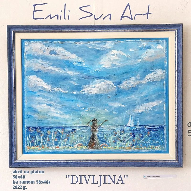 Wilderness, Painting Emili Sun