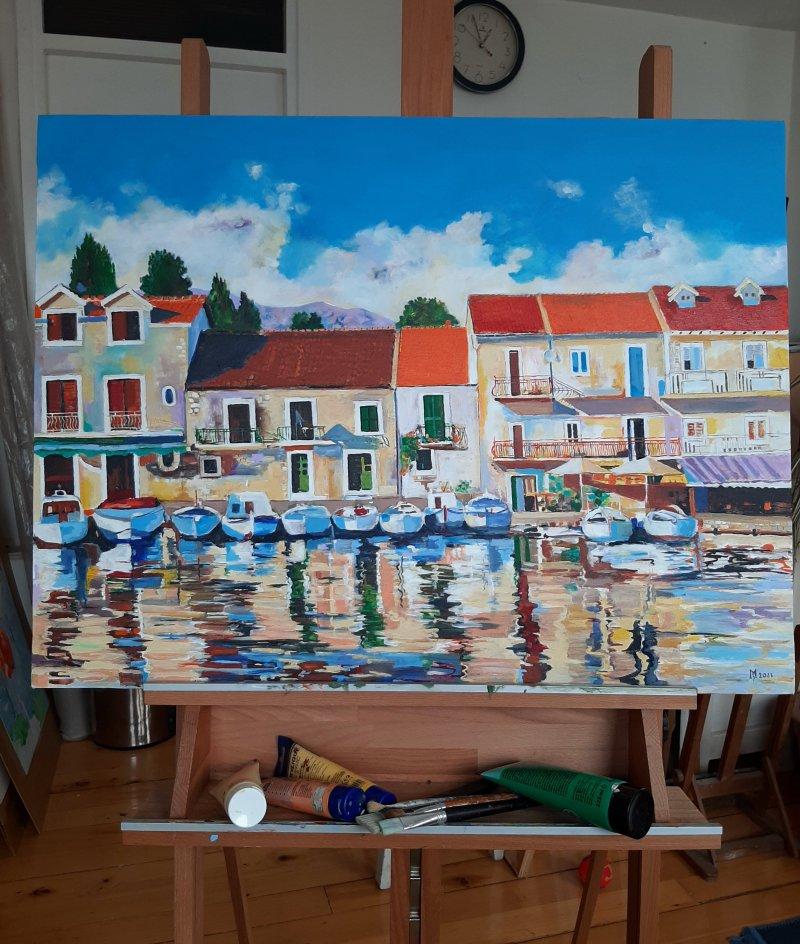 THE BEAUTY OF THE MEDITERRANEAN, Painting Mihajlovic Zoran