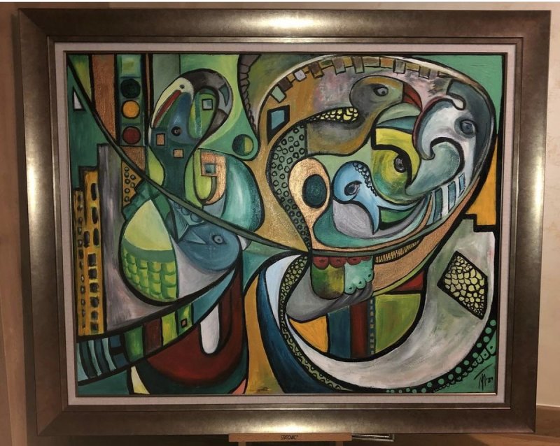 The soul, Painting Mitic Tatjana Artico