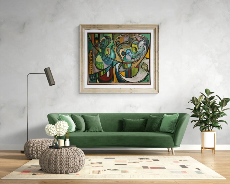 The soul, Painting Mitic Tatjana Artico