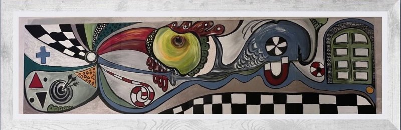 Flow, Painting Mitic Tatjana Artico