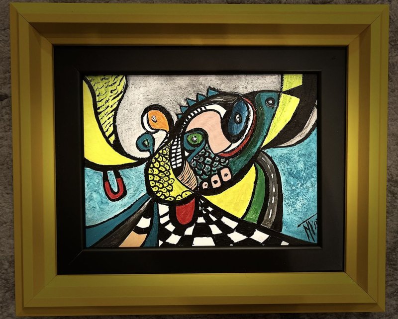 Family, Painting Mitic Tatjana Artico