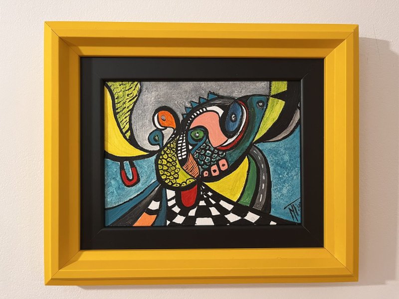 Family, Painting Mitic Tatjana Artico