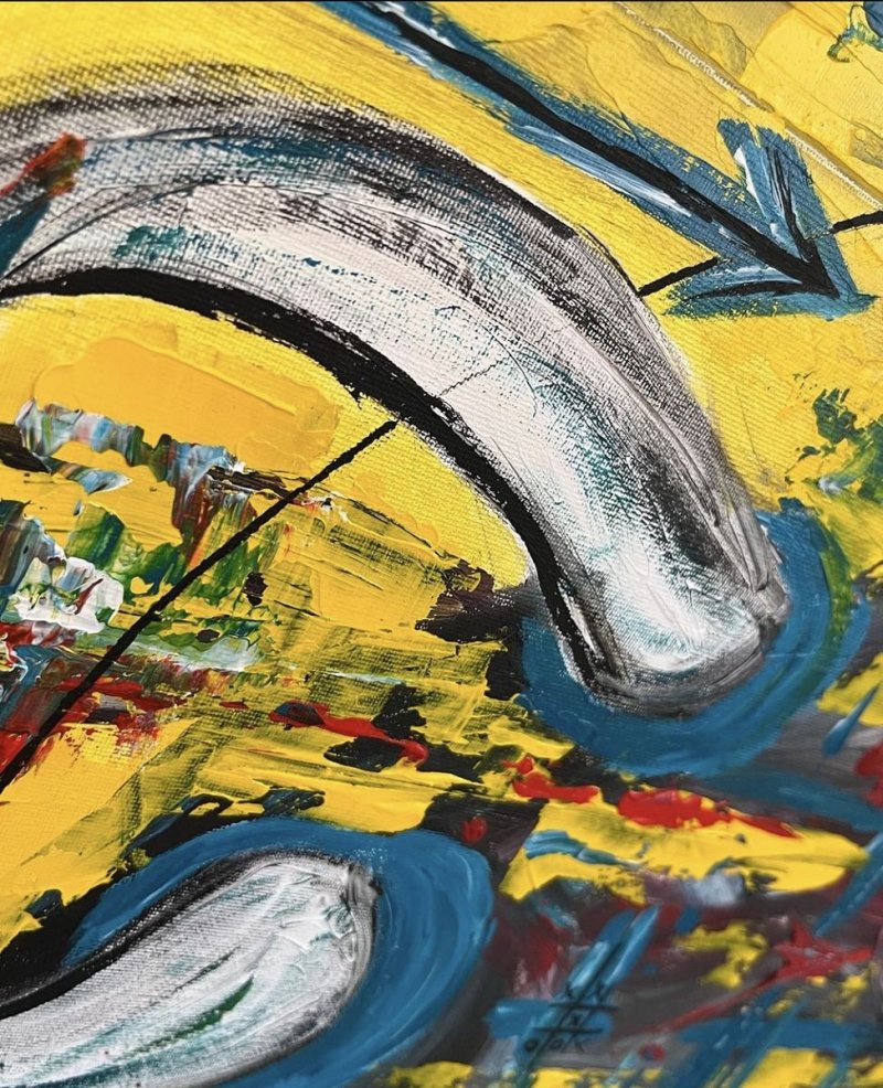Bull, Painting Mitic Tatjana Artico