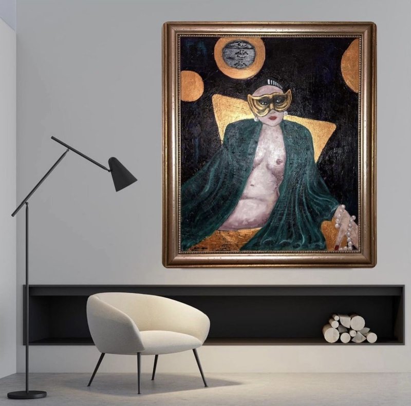 Woman, Painting Mitic Tatjana Artico