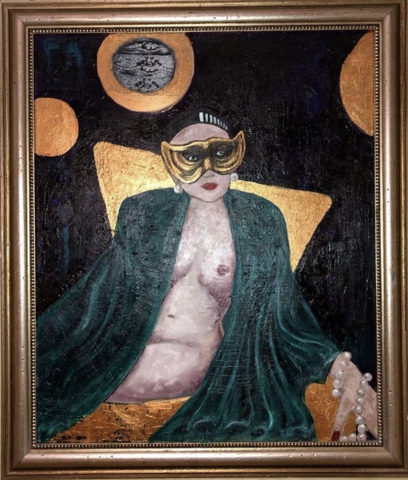Woman, Painting Mitic Tatjana Artico