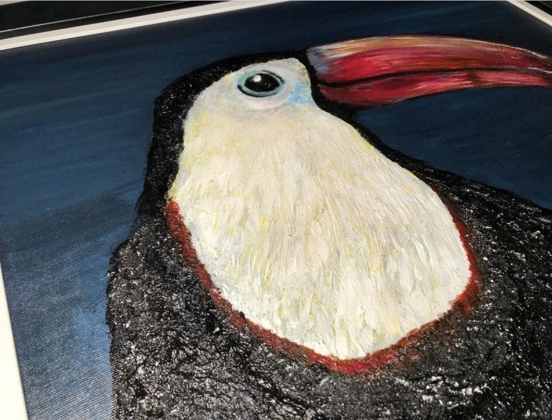 Toucan, Painting Mitic Tatjana Artico