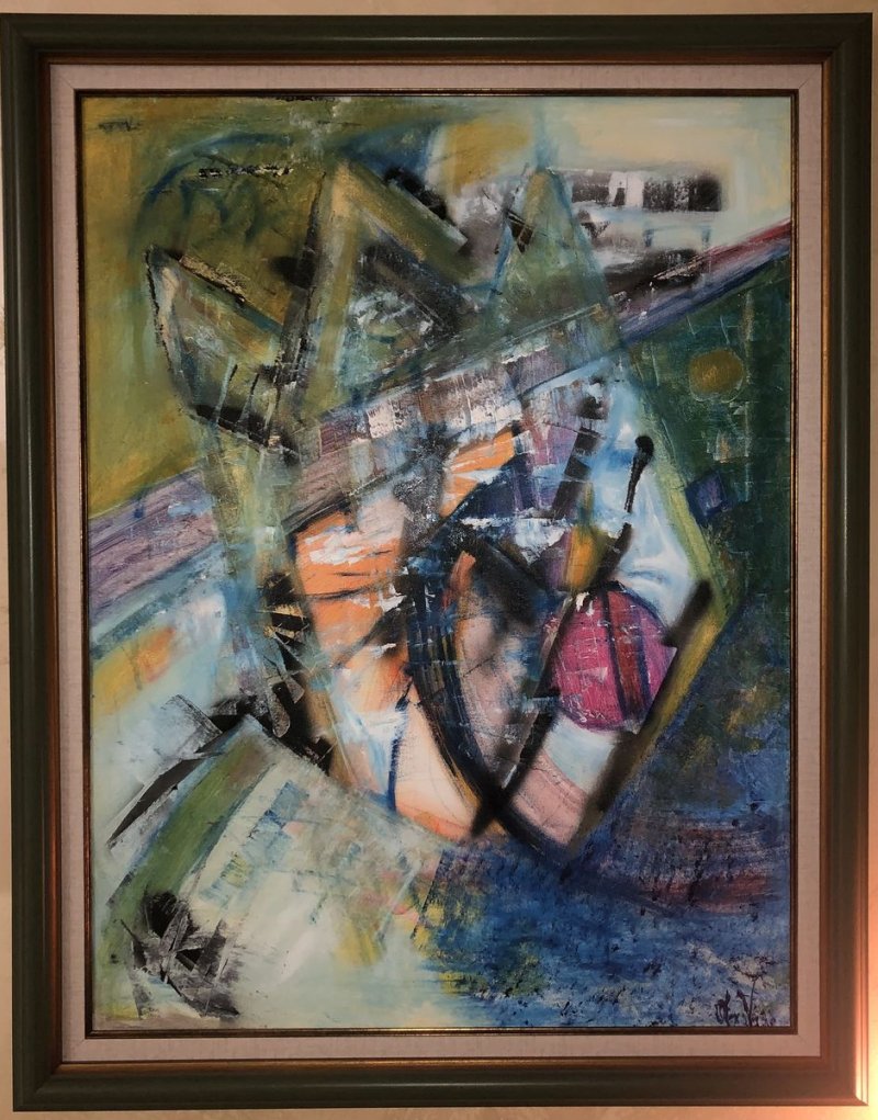 The crown, Painting Mitic Tatjana Artico