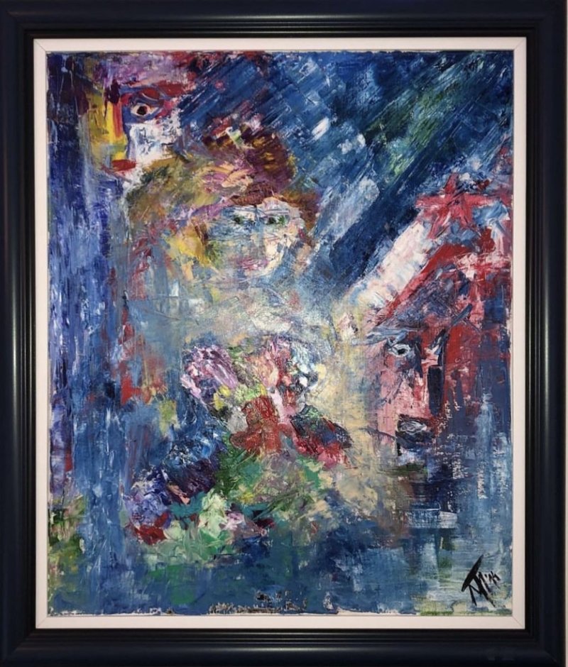 Yugoslavia, Painting Mitic Tatjana Artico