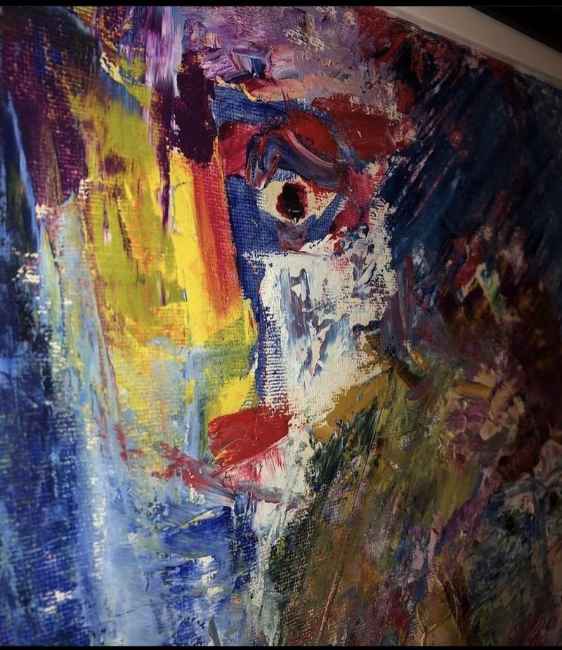 Yugoslavia, Painting Mitic Tatjana Artico