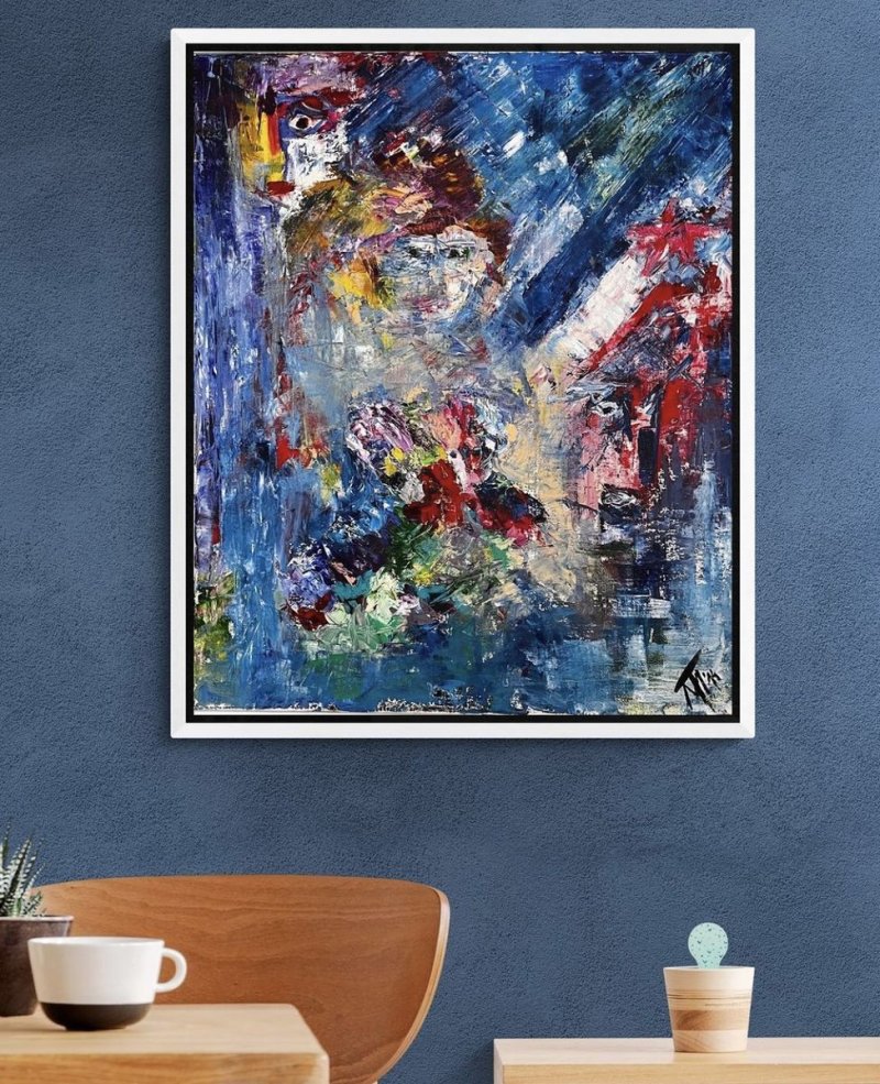 Yugoslavia, Painting Mitic Tatjana Artico
