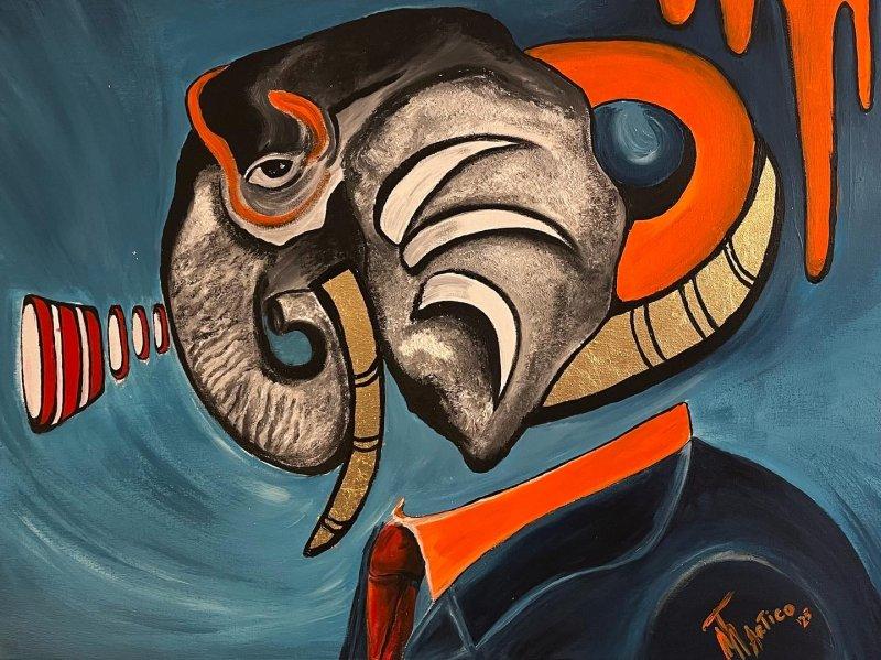 Slon, Painting Mitic Tatjana Artico