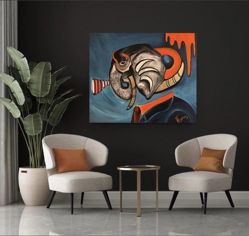 Slon, Painting Mitic Tatjana Artico