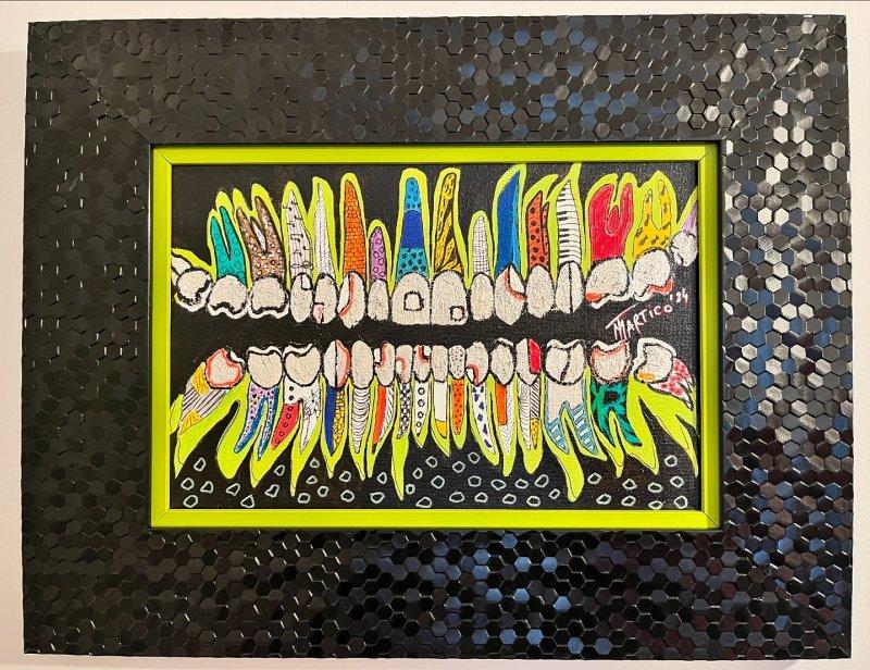Orthopantomogram, Painting Mitic Tatjana Artico