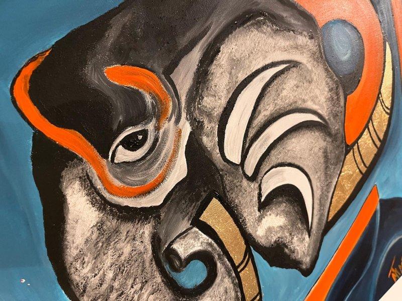 Slon, Painting Mitic Tatjana Artico