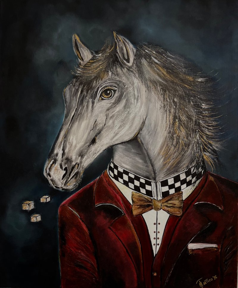 Horse, Painting Mitic Tatjana Artico
