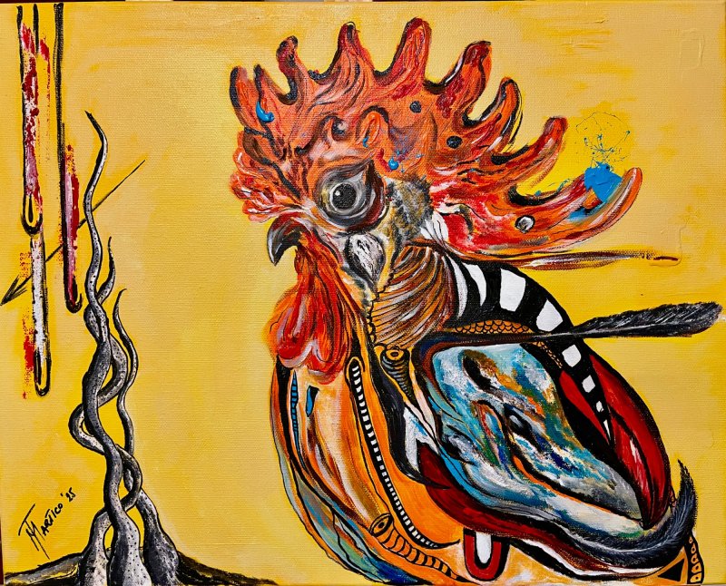 Petao, Painting Mitic Tatjana Artico