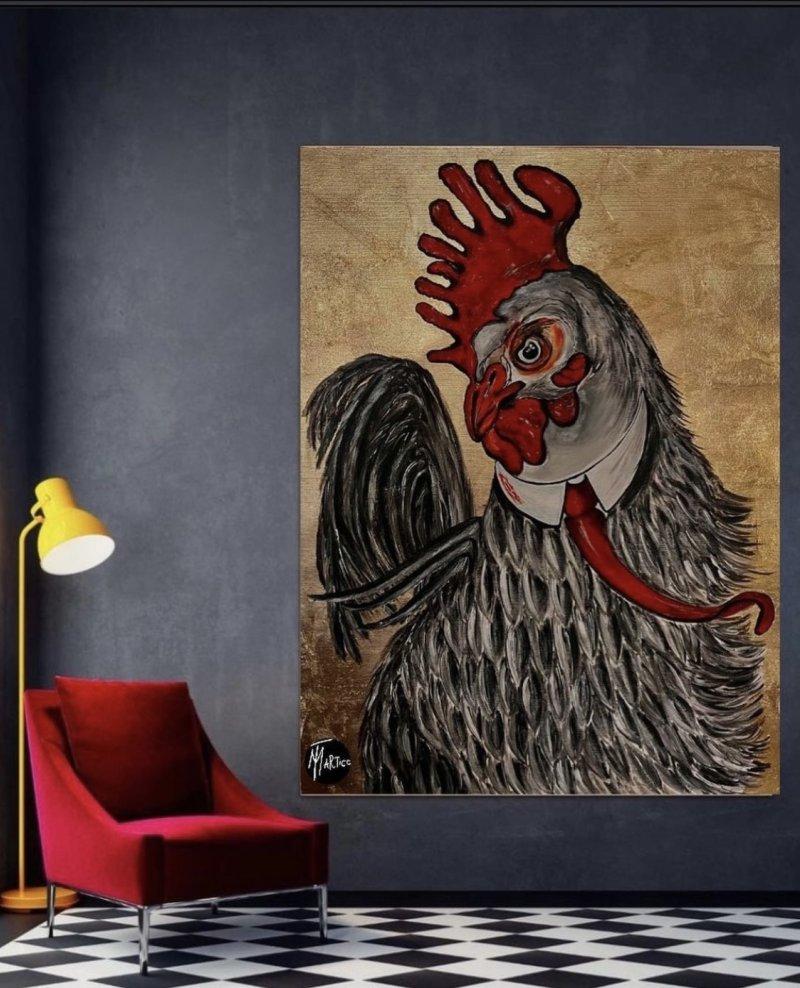 Gallo, Painting Mitic Tatjana Artico