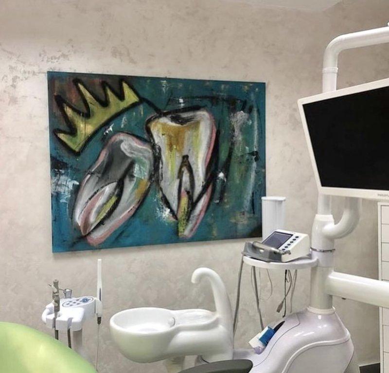 Zubi, Slika Mitic Tatjana Artico