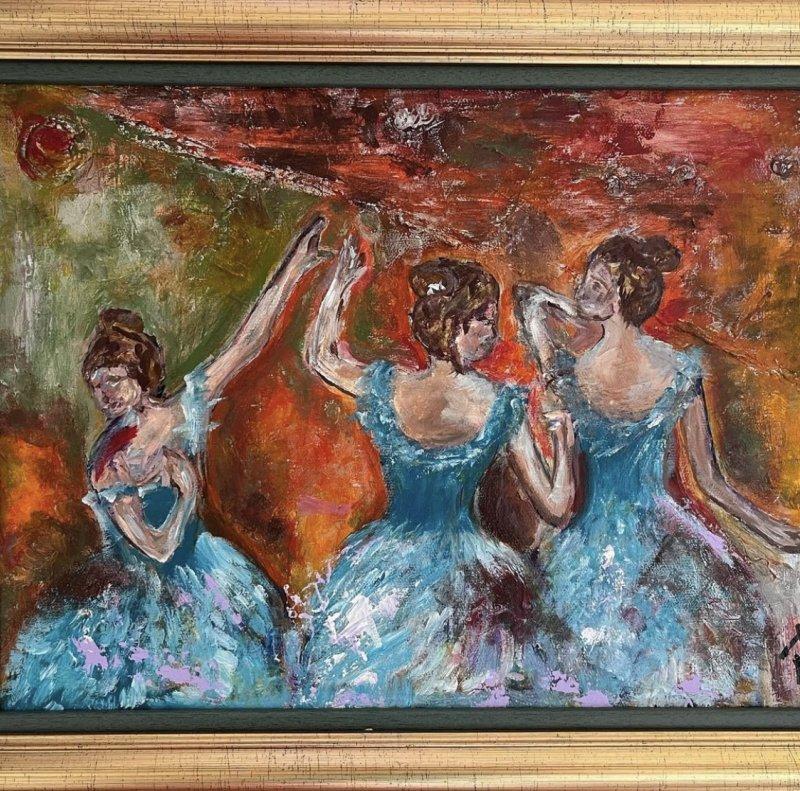 Ballerinas, Painting Mitic Tatjana Artico