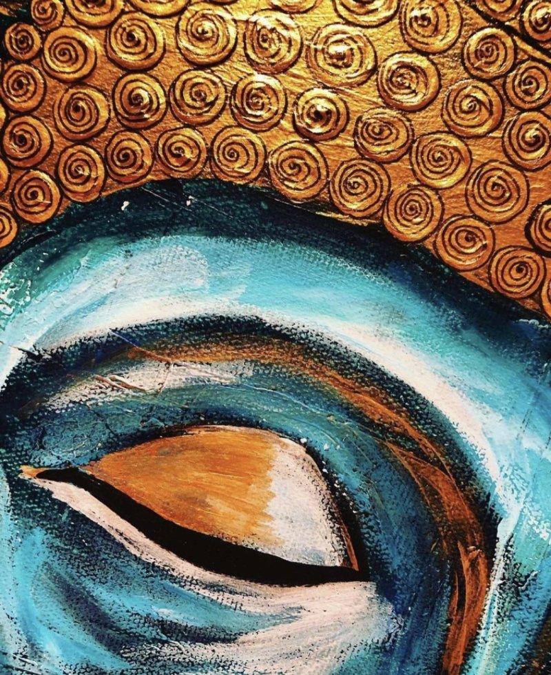 Buda, Painting Mitic Tatjana Artico