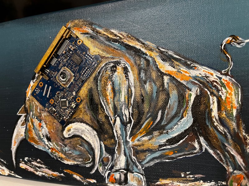 Bull Power, Painting Mitic Tatjana Artico