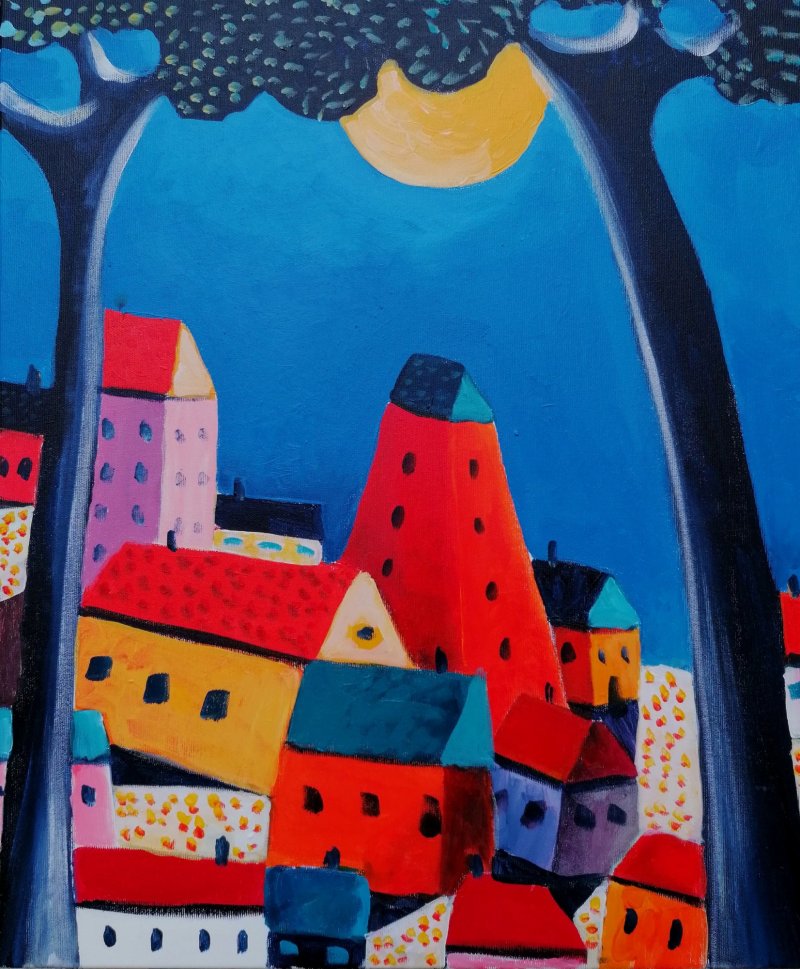 Morning III, Painting Leo Barkarola